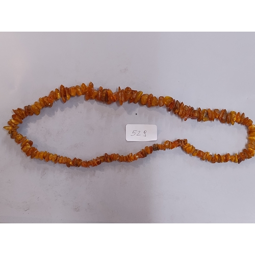 529 - Big amber necklace