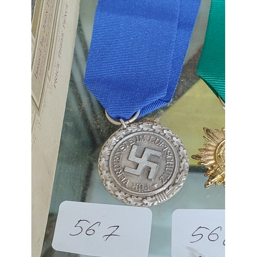 567 - German medal with svastik