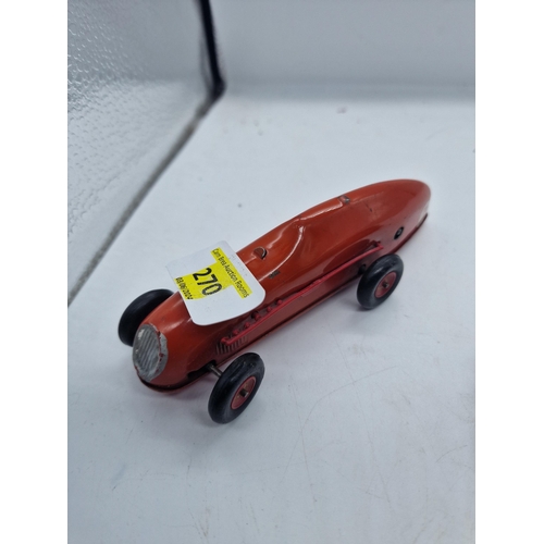 270 - Minic Racing car gwo no key