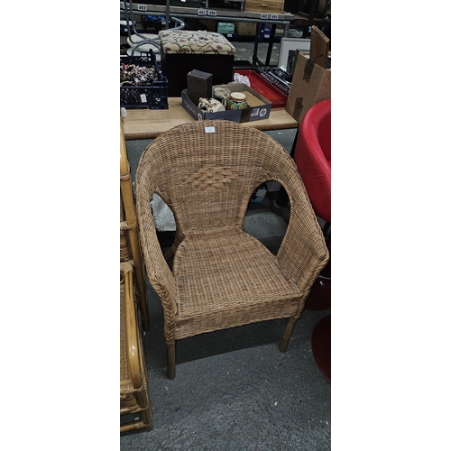 78 - wicker chair