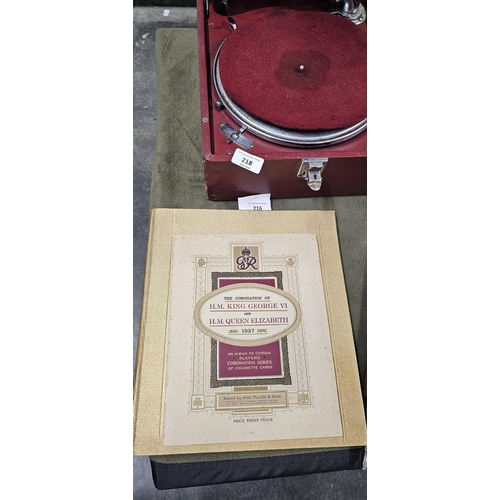 216 - coronation cig cards