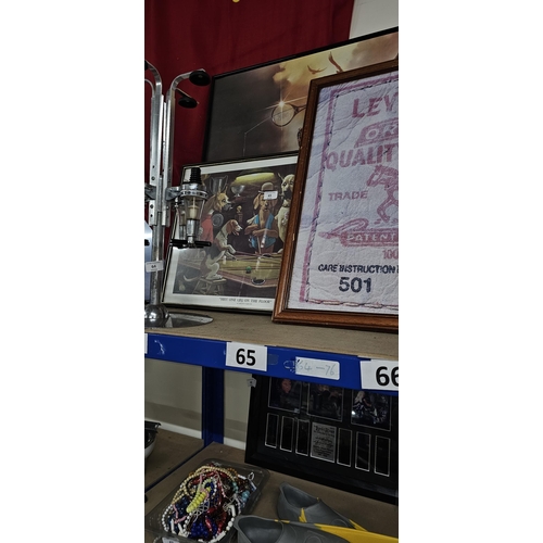 65 - print dogs playing snooker