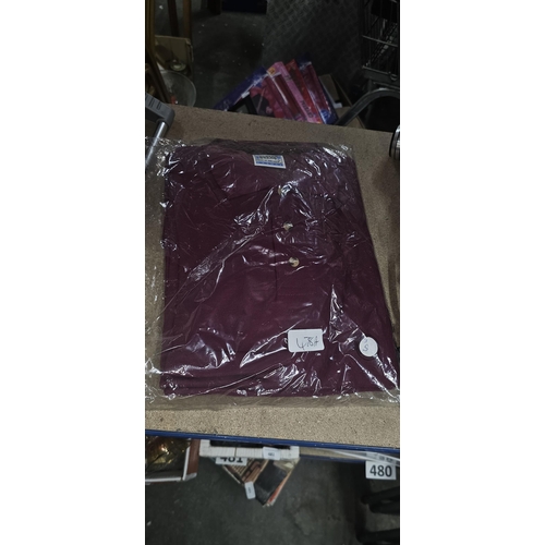 478A - new pack of 3 shirts - maroon size 5