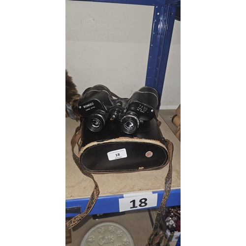 18 - binoculars ronoco 7x50