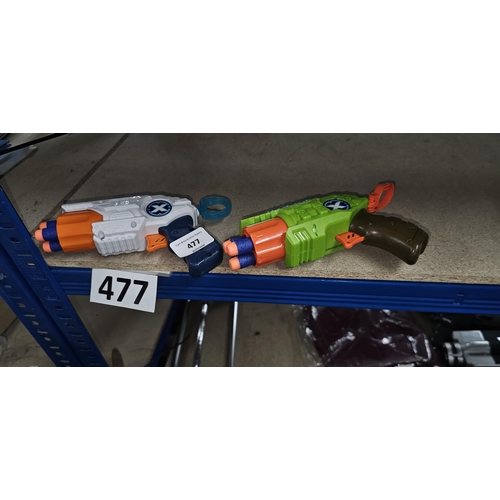 477 - 2 nerf guns