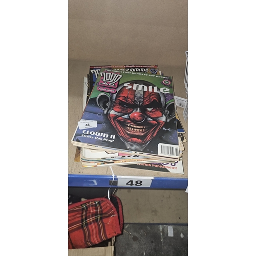 48 - 2000AD comics x 20