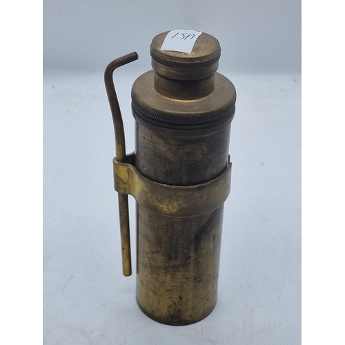 15A - Heavy Brass 1900's spirit burner