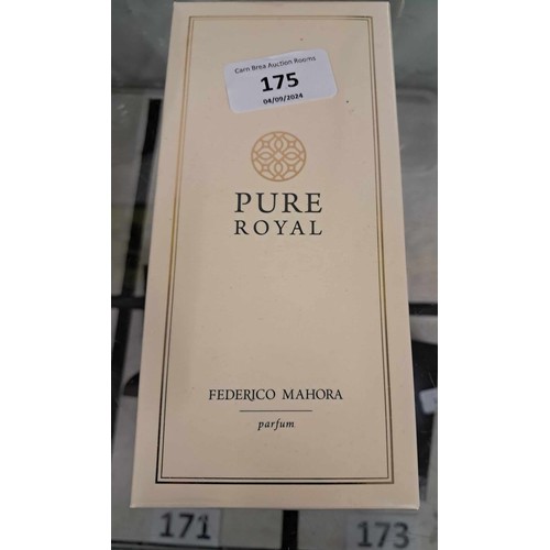 175 - NEW PURE ROYAL PARFUM 50ml BY FEDERICO MAHORE UNOPENED