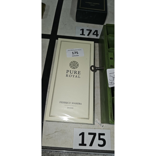 175 - NEW PURE ROYAL PARFUM 50ml BY FEDERICO MAHORE UNOPENED