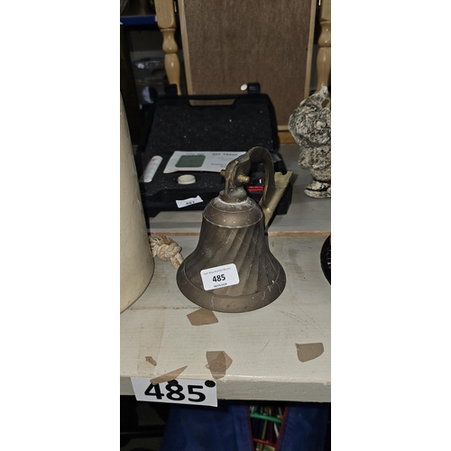 485 - brass wall bell