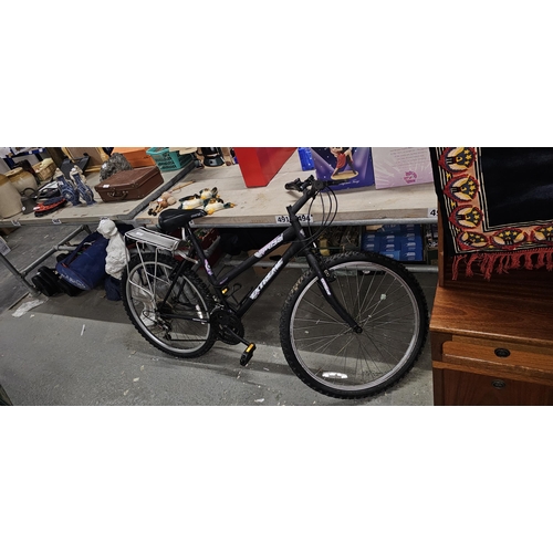 496 - ladies mountain bike with carrier UNABLE TO POST