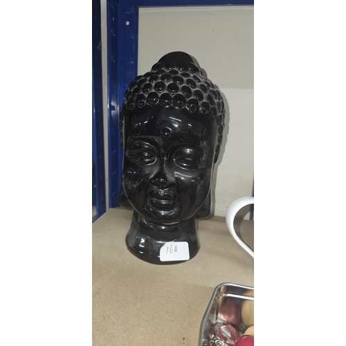 16A - Ceramic Buddah Head