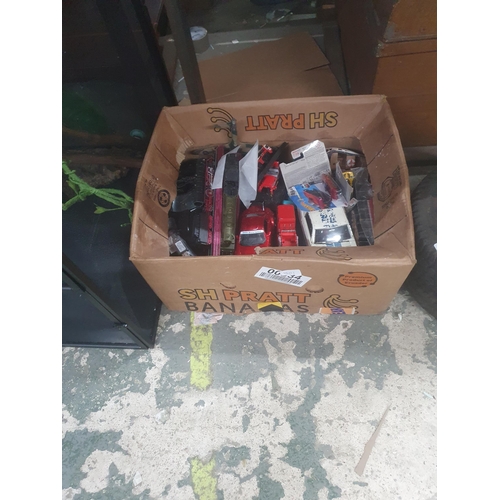 501 - BOX OF CHILDS TOY CARS