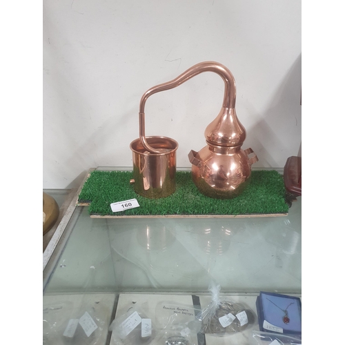 160 - copper mini still