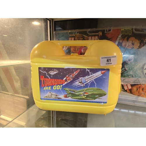 41 - 1991 Yellow Thunderbirds lunch box