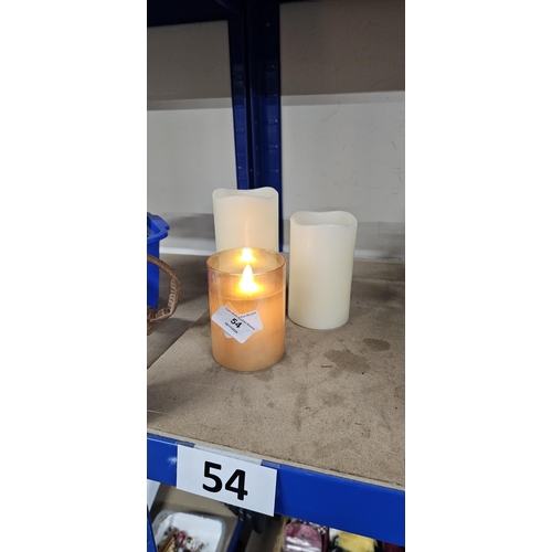 54 - battery candles