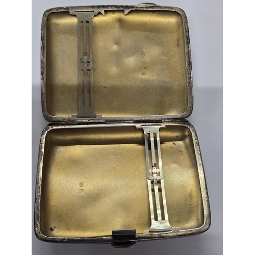 55 - Silver Cigarette case 91g