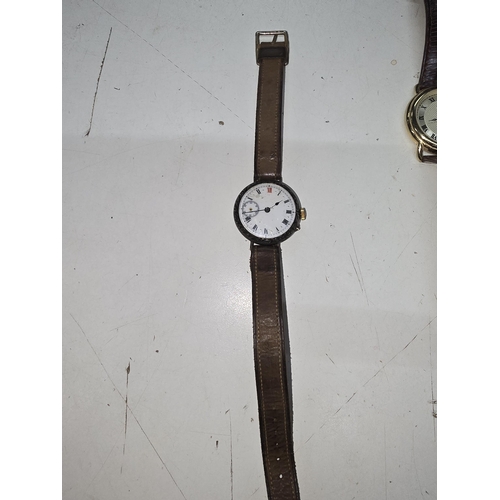 439 - Vintage silver case watch af