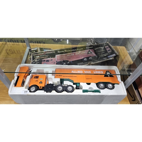 230 - LARGE REMOTE CONTROL LORRY - UNTESTED