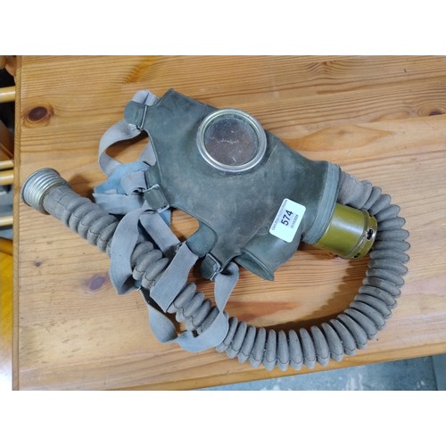 574 - Vintage Soviet gasmask 1970ss