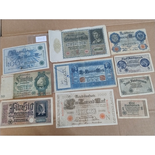 811B - Old German banknotes