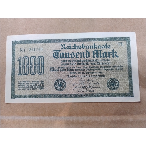 894 - German banknote in very good condition