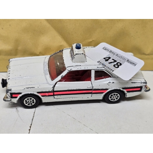 478 - Vintage Corgi Police Cortina