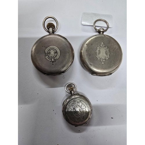 427 - Silver pocket watches S/R