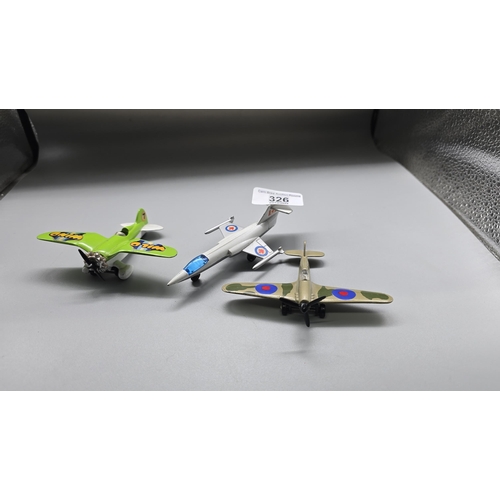 326 - Diecast planes