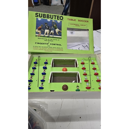 331 - Continental set Subbuteo