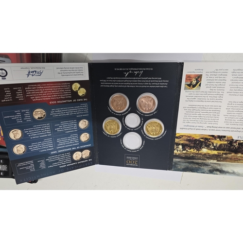 489 - Waterloo coin set of 4