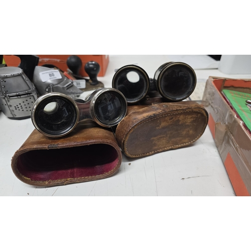 75 - 2 x vintage binoculars