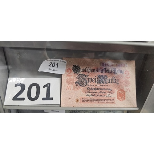 201 - OLD BANKNOTE