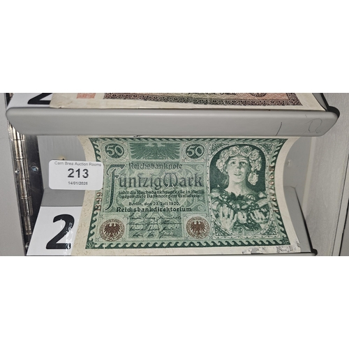 213 - OLD BANKNOTE