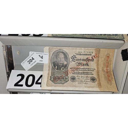 204 - OLD BANKNOTE