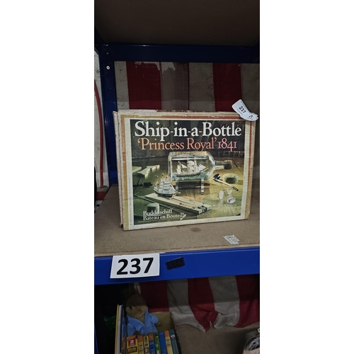 237 - SHIP IN BOTTLE KIT