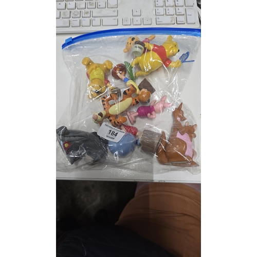 184 - Vintage Winnie the Pooh figures