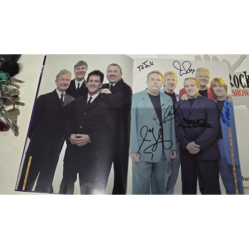 20A - Three signed programmes 
Dave Dee Dozy Beaky Mick & Titch.
Gerry Marsden, Dave Berry, Nolans, Brian ... 