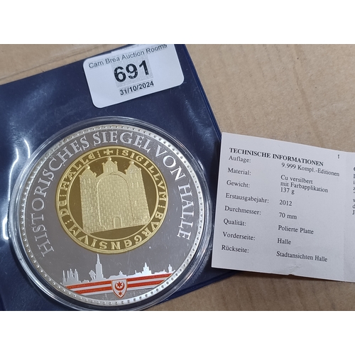 691 - Huge German coin