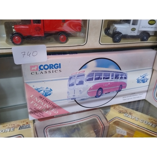 705 - CORGI CLASSICS Burlingham Seagull Coach, Limited  Edition, Nr 0520