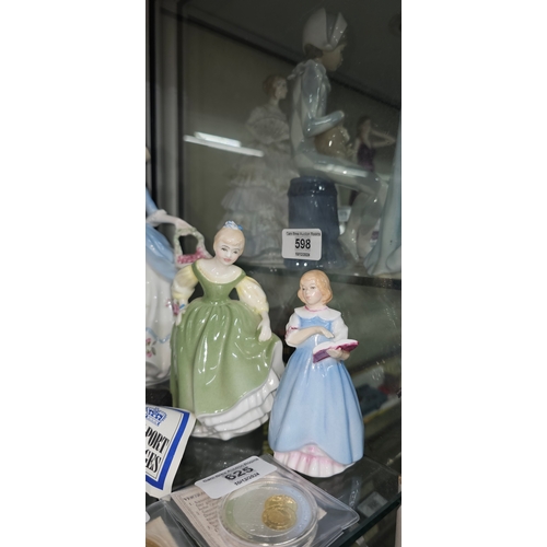 598 - 'Royal Doulton' and 'Doulton & Co limited' figures