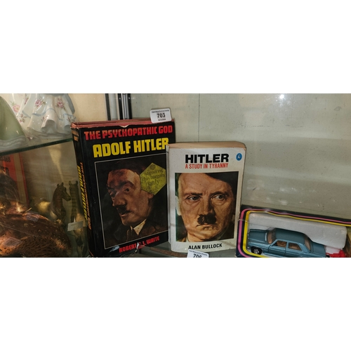 703 - 2 Books about Hitler