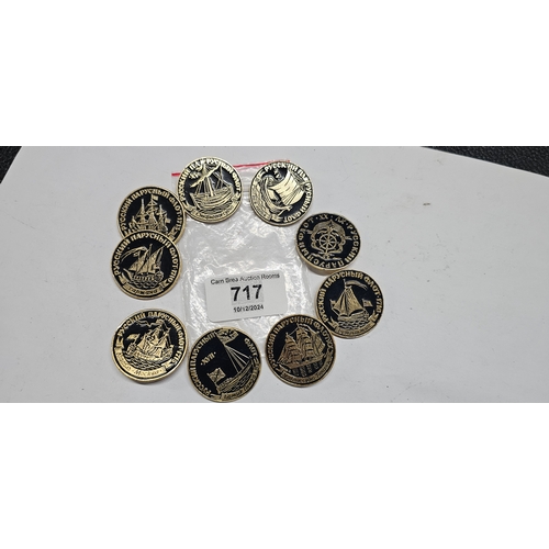 717 - Navy badges