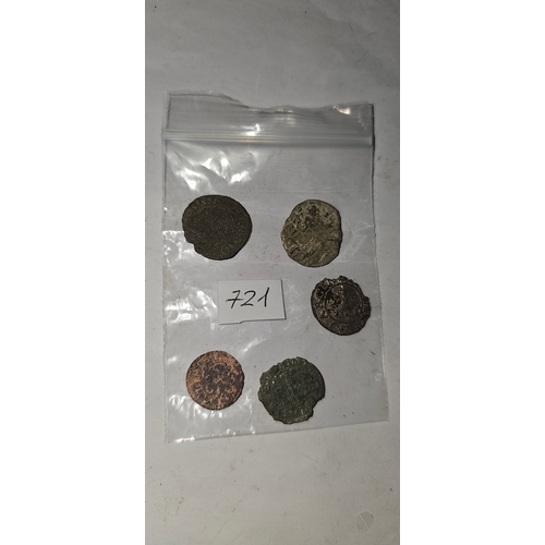 721 - Medieval coins