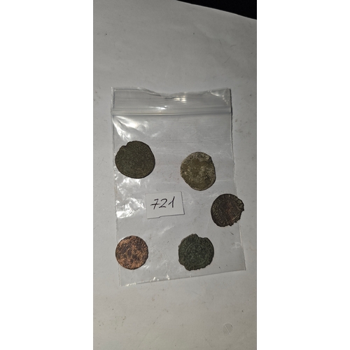 721 - Medieval coins