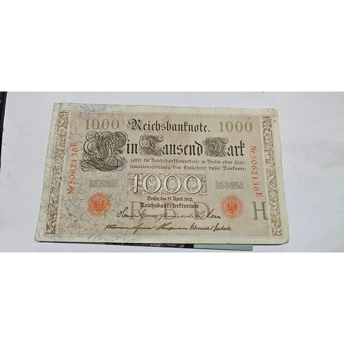 744 - German banknote