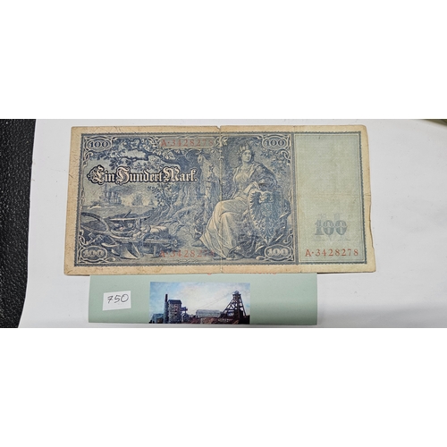 750 - Old banknote