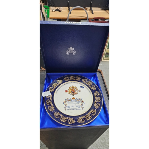 821 - Royal memorable plate