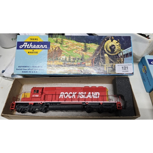 121 - Athearn OO scale non motored train