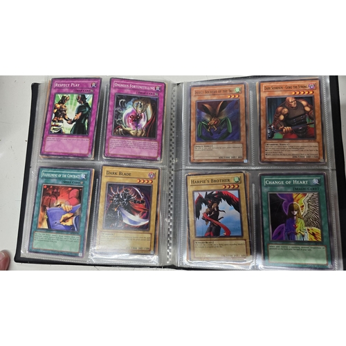 293 - A folder of Yugiho Cards